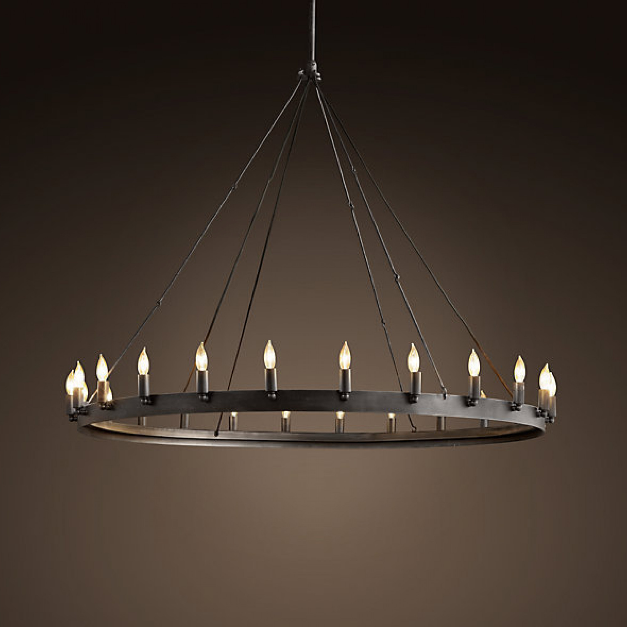 Люстра Loft Vintage Chandelier Camino Round 21