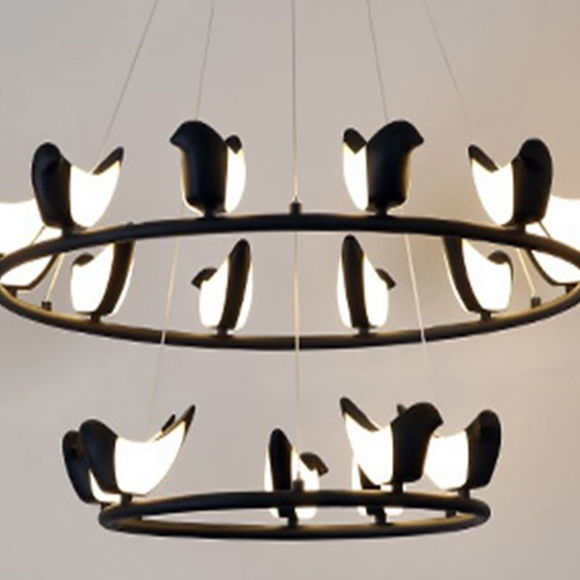 Люстра Creative Bird Chandelier 12r