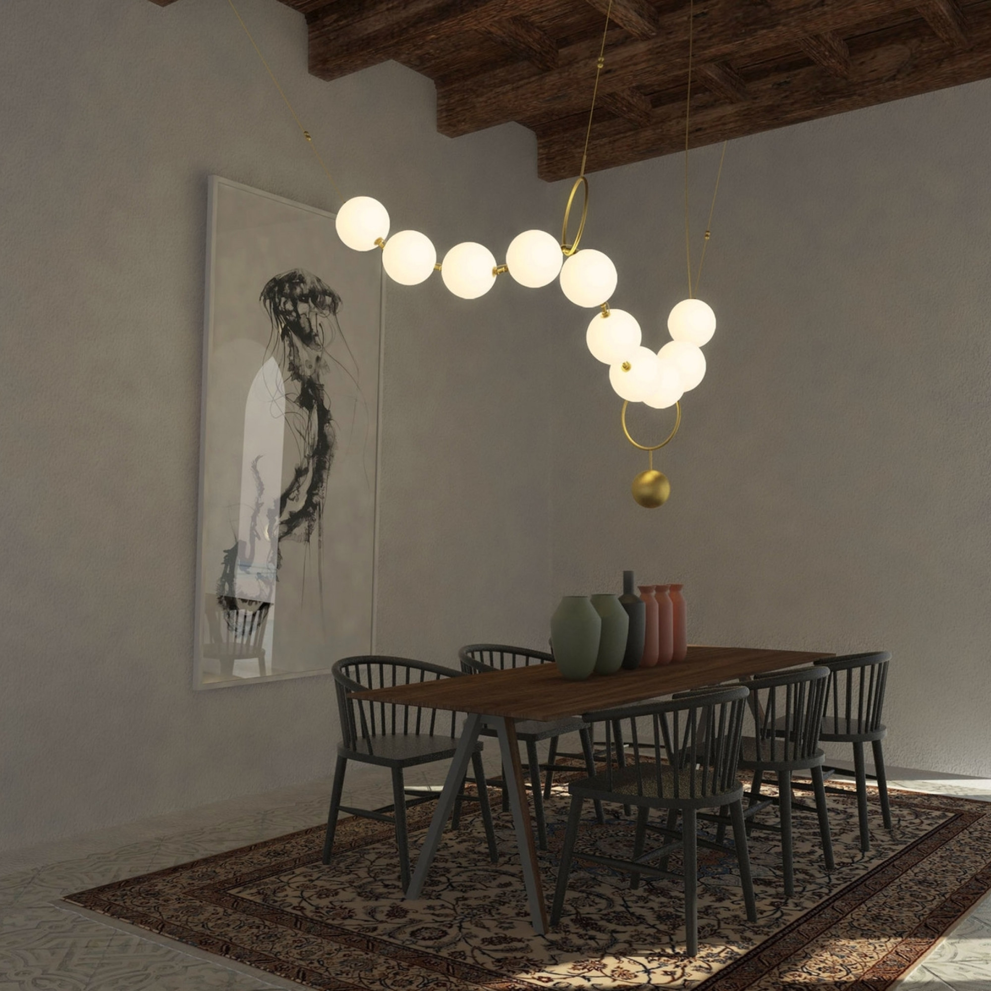 Люстра Larose Guyon Coco Chandelier Modular